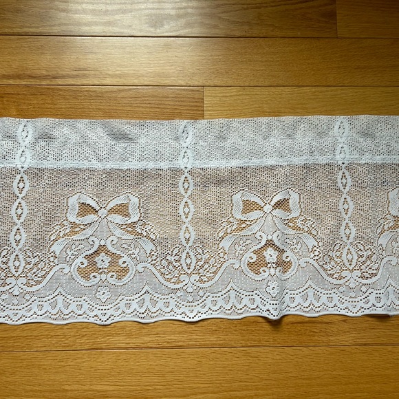 Lace valance - white - Picture 5 of 8